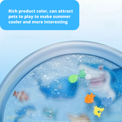 AquaPaws™ ChillMat – Interactive Cooling Pad for Cats